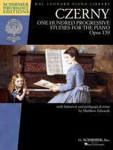 One Hundred Progressive Studies for the Piano, Op. 139 piano sheet music cover